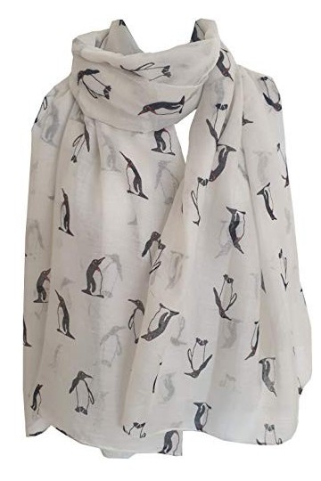 GlamLondon - Echarpe - Femme - blanc - Large