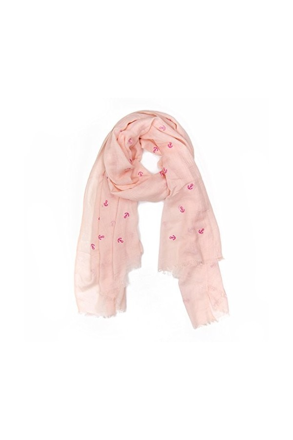 Écharpe avec motifs dancres maritimes de ManuMar - Écharpe pour femme pour le printemps et lété - - taille unique