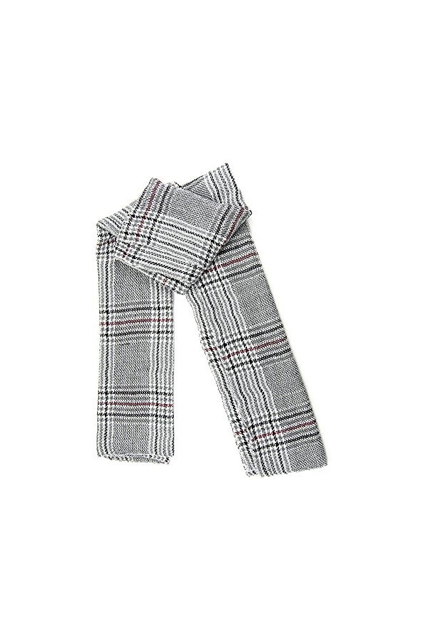 MANUMAR Écharpe unisexe | Foulard fin pour homme et femme avec motifs simples comme accessoire parfait pour lautomnehiver | 