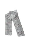 MANUMAR Écharpe unisexe | Foulard fin pour homme et femme avec motifs simples comme accessoire parfait pour lautomnehiver | 