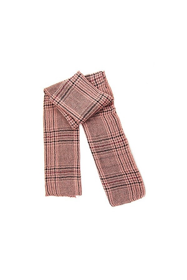 MANUMAR Écharpe unisexe | Foulard fin pour homme et femme avec motifs simples comme accessoire parfait pour lautomnehiver | 