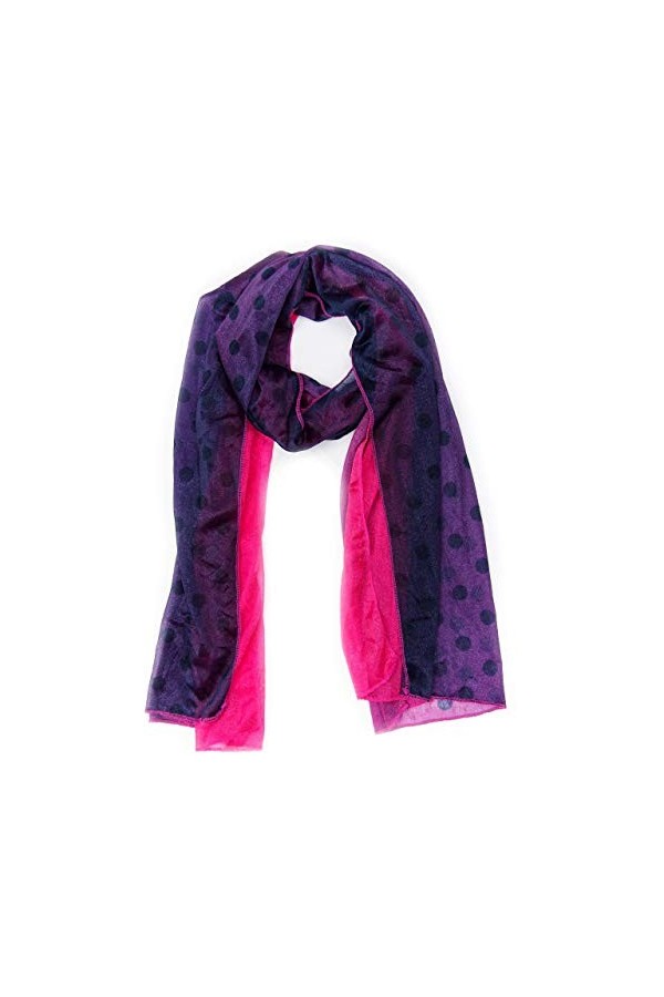 MANUMAR Écharpe pour femme en différentes couleurs avec dégradé de couleur comme accessoire parfait pour lautomne et lhiver