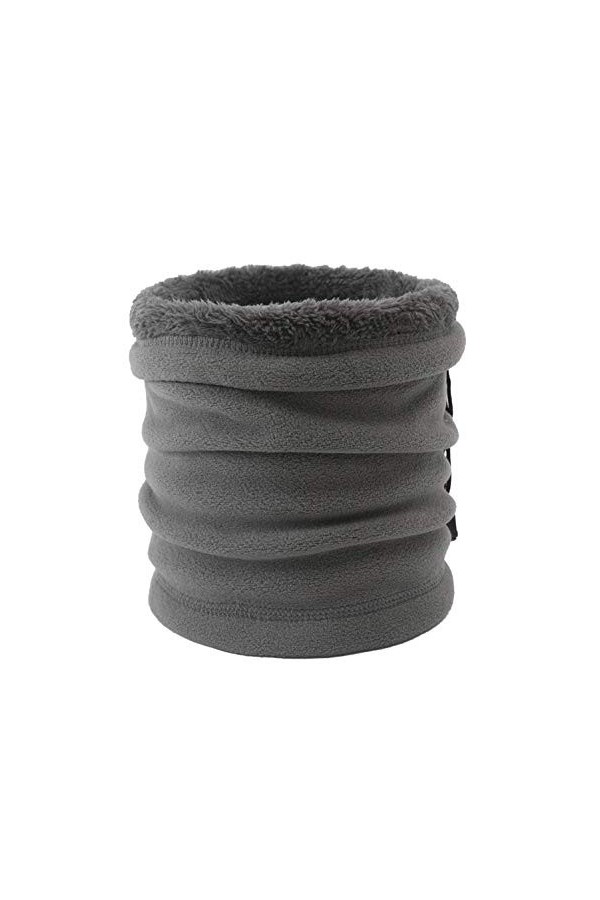DURINM Polaire Neck Warmer Cache-Cou Unisex Hiver Écharpe Tricot Chaud Snood Femme Foulard Cache-cou Outdoor Pour Cycliste Mo