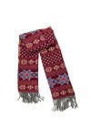 MANUMAR Écharpe unisexe | Foulard fin pour homme et femme avec motifs simples comme accessoire parfait pour lautomne/hiver |