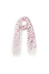 MANUMAR Écharpe pour femme en différentes couleurs avec motif floral comme accessoire parfait pour lautomne et lhiver. - - 
