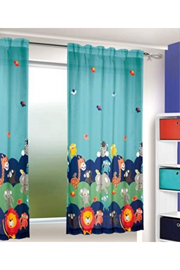 Albani Écharpe avec Verd. Boucles de Fixation Multicolore 175 x 140 cm