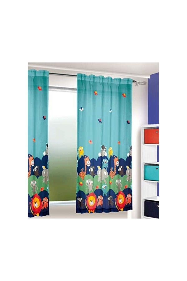 Albani Écharpe avec Verd. Boucles de Fixation Multicolore 175 x 140 cm