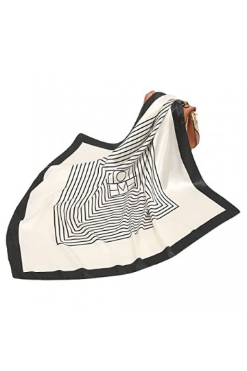 FAIRYGATE Écharpe Foulards En Soie Femme Soie Bandana Léger Pour Dames Cou Décoration Cadeaux pour femmes 73014