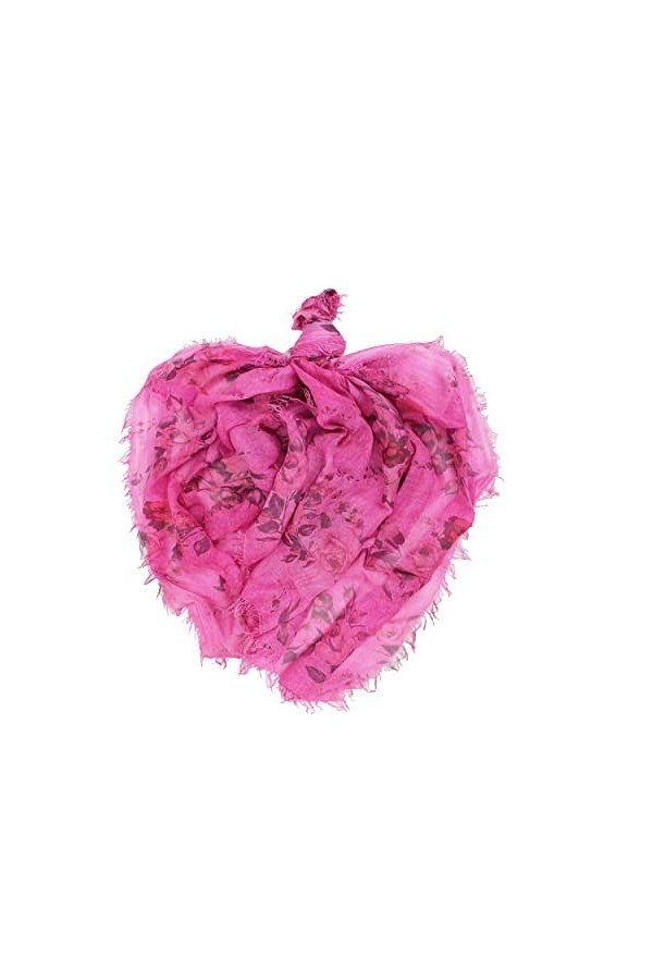 KIKKA MIA Écharpe pour femme Made in Italy - Foulard élégant accessoire de haute qualité fabriqué en Italie 100 % mod le impr