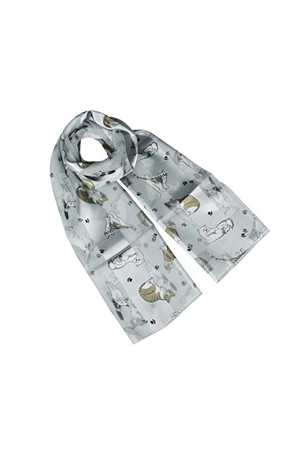 Number1Gifts - Echarpe - Femme - Noir - Taille unique