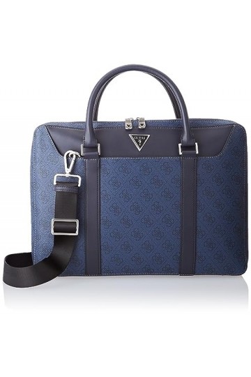 Guess Vezzola Smart 4G-Logo, Sac a bandouliere Womens, Blue
