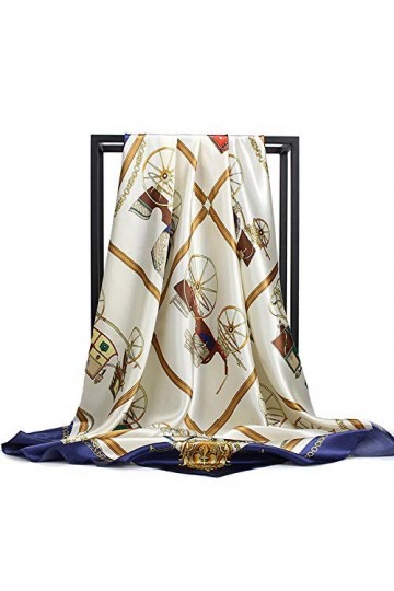 Bellette Femme Fichus et Foulards de tête Foulard Elégant Etoles Chale Echarpe Bandana Châle