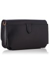 Guess Noelle XBODY Flap Organizer, Bag Women, Le Noir, Taille Unique