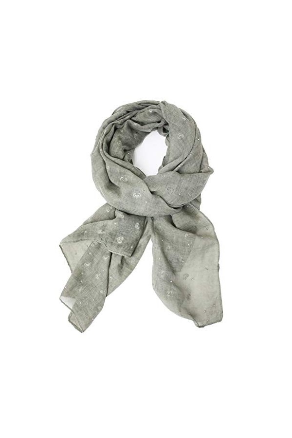 Écharpe tube pour femme - Multicolore - Taille Unique