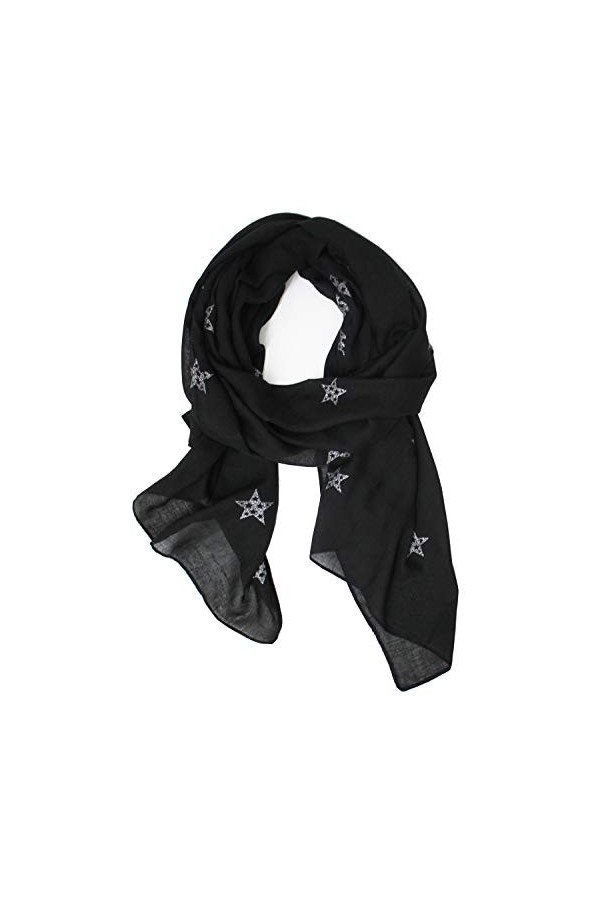 Écharpe tube pour femme - Multicolore - Taille Unique