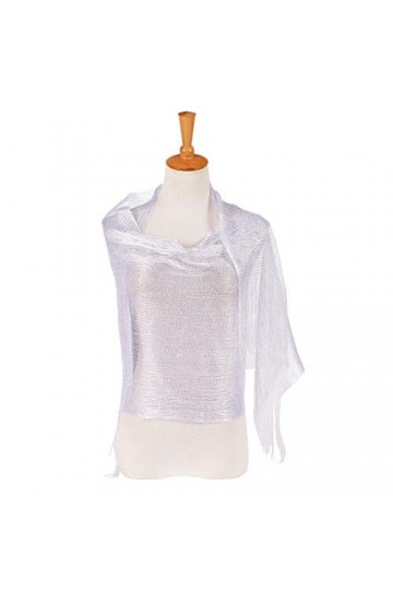 iSpchen Femme Soirée Wrap Étole Châle élégant pour Mariages, fêtes, Demoiselle dhonneur, Bal pour Femme Écharpe Longue Échar