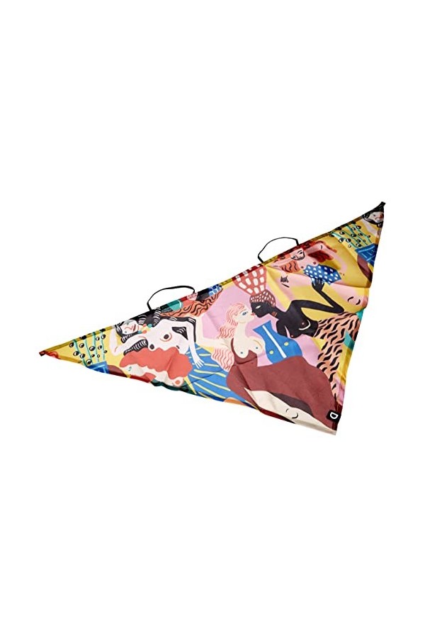 Desigual Mask_Foulard Colour Gir Veil, Jaune, U Femme