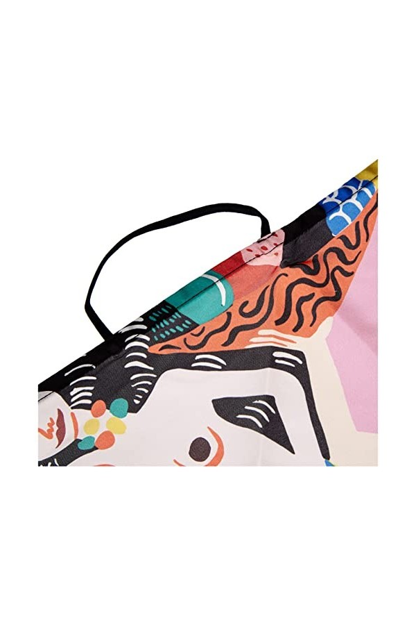 Desigual Mask_Foulard Colour Gir Veil, Jaune, U Femme