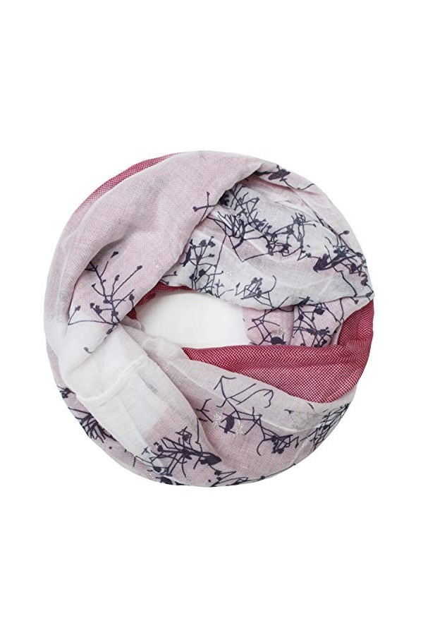 Gloop Écharpe tube pour femme - Couleur unie - Multicolore - Taille unique