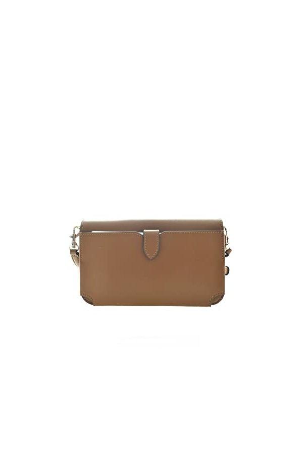 Guess Noelle Xbody Flap Organizer, Sac a bandouliere Womens, Cognac, Taille Unique