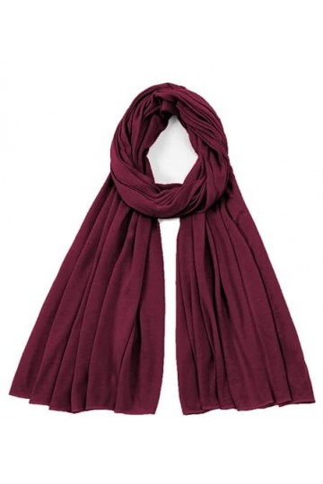 Van Der Rich ® - Echarpe Uni Étole Douce 68cm*170cm - Femme Noir 