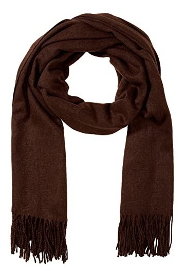 Only ONLSARA Life Melange Woven Scarf écharpe, Café Chicory, Taille Unique Femme