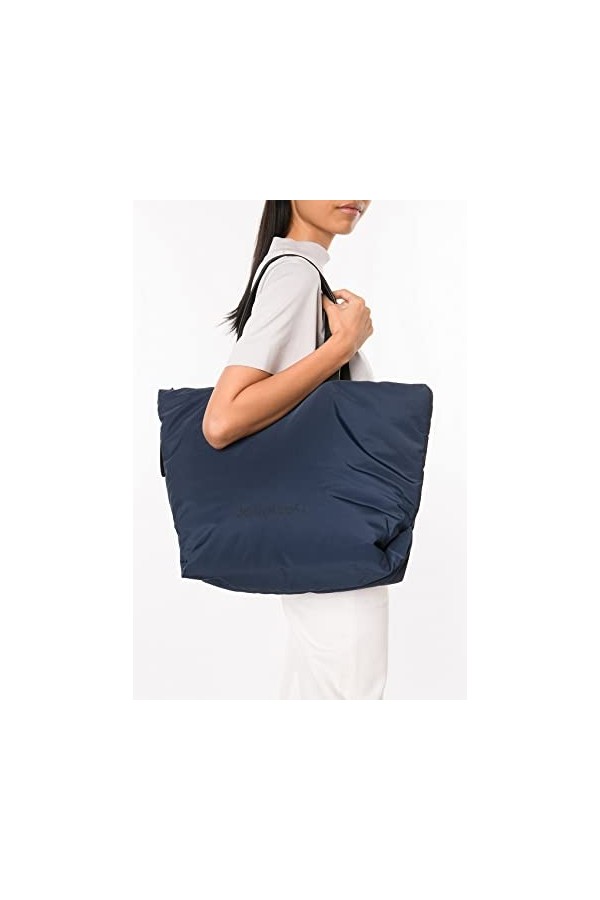 Desigual Bols_Logging Namib, Sac de Courses Femme, Bleu, Taille Unique