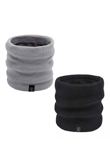 TSHAOUN écharpes dhiver pour femmes hommes, Tour de Cou Gaiter Masque Cagoule Cache pour femmes écharpes de tricot écharpes 