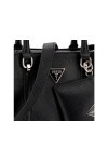 Guess Borsa mano/tracolla Eco Craig girlfriend satchel black B24GU02 VB867606 Media