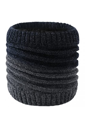 DURINM Hiver Tube Écharpe Femme Chaud Écharpe Cercle Cache-cou Enfant Tour de Cou Écharpe Pour Homme Unisex Hiver Écharpe Tri