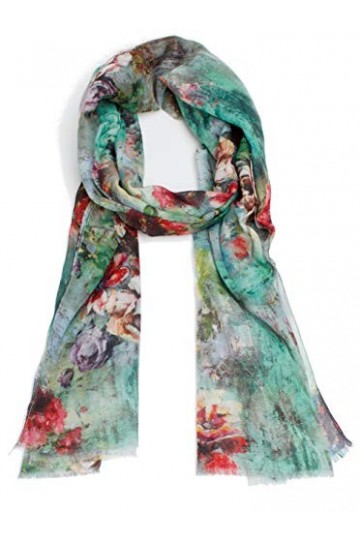 Van Der Rich ® - Foulard en soie Toute saison - Femme Vert 