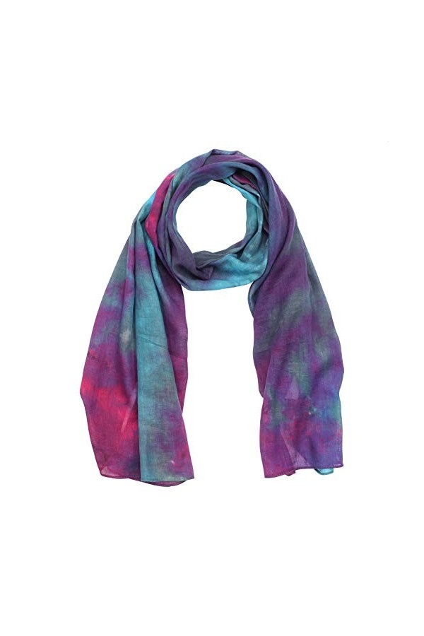 Freak Scene Echarpe - Allover - tie dye - 40x140 cm - foulard