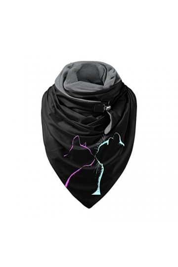 éCharpe Triangle Femme Cheval Laine Cape Hiver Echarpe Femme Hiver Imprimé Décontracté Enveloppes Châle Mode Chic Triangle Ch