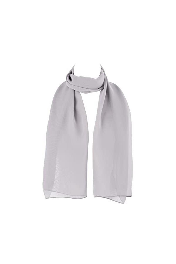 Hat To Socks Filles Femmes Écharpe en Mousseline Gris 
