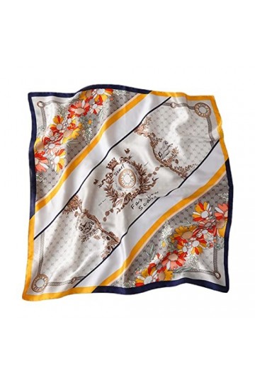 Bellette Fichus et Foulards de tête Foulard Elégant Etoles Chale Echarpe Bandana Femme Châle 70x70cm