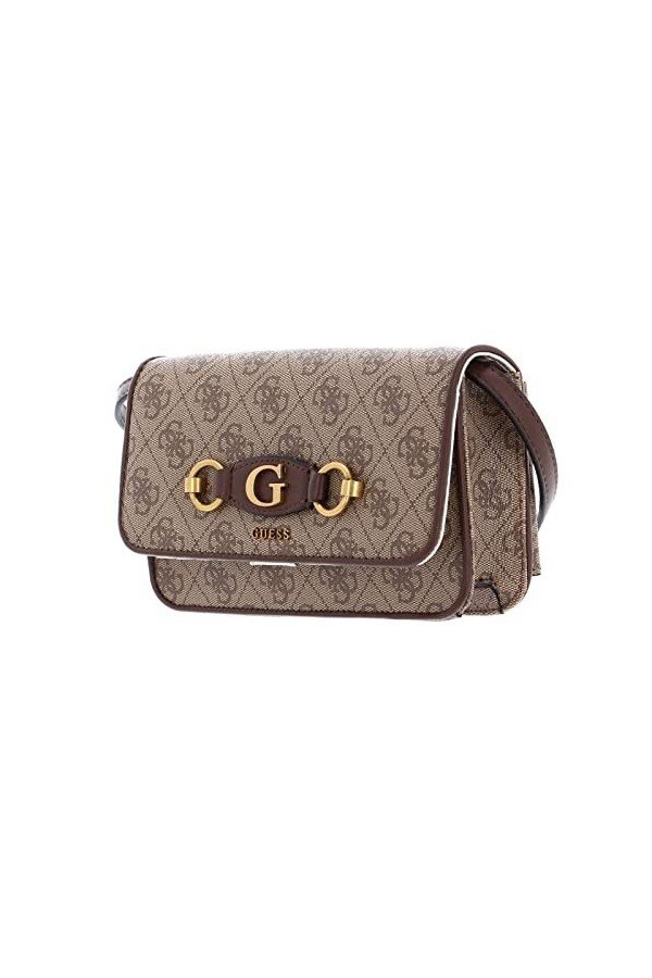 Guess Izzy Pochette telephone brun