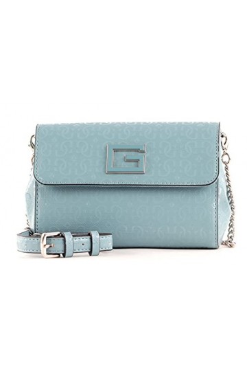 Guess Blane Convertible Xbody Belt Bag Blue, Bleu