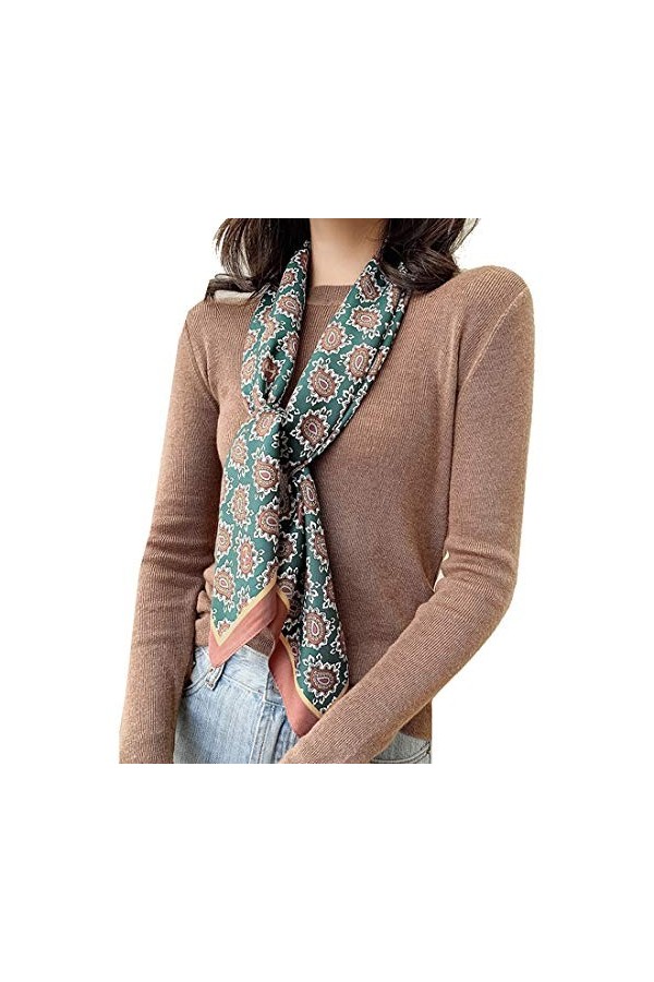 Bellette Fichus et Foulards de tête Foulard Elégant Etoles Chale Echarpe Bandana Femme Châle