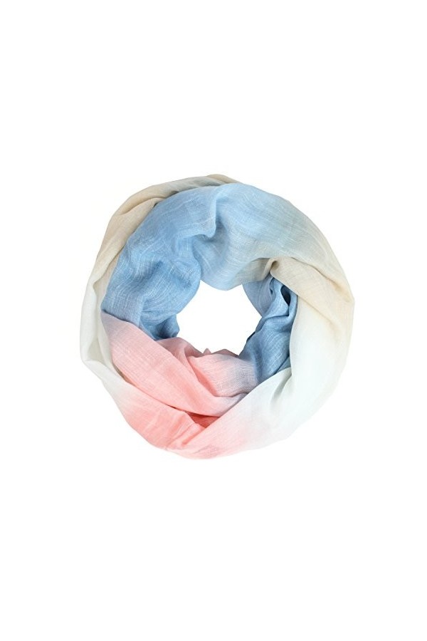 Glamexx24 Echarpe longue et légère pour femme, nouvelle écharpe, boucle, tube, écharpe en tissu, nombreuses couleurs…