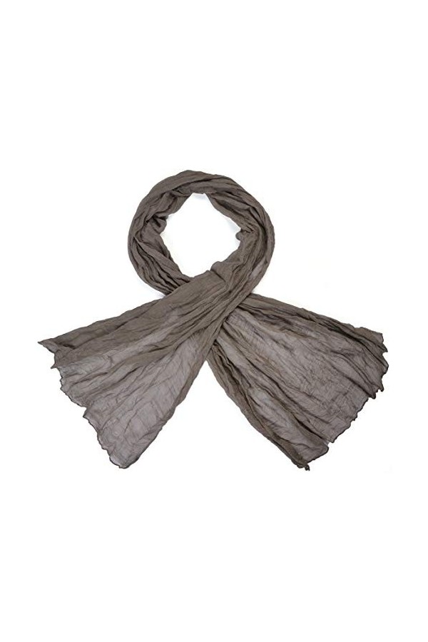 Écharpe Krinkle loop - Unie - De mi-saison - Gris - M