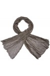 Écharpe Krinkle loop - Unie - De mi-saison - Gris - M