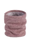 LETAO Écharpe tubulaire pour automne et hiver - Protection chaude du cou - Couleur unie - Bonnet tricoté