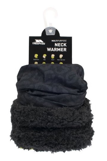 Trespass Diva Chauffe Cou Femme, Noir, Taille Unique