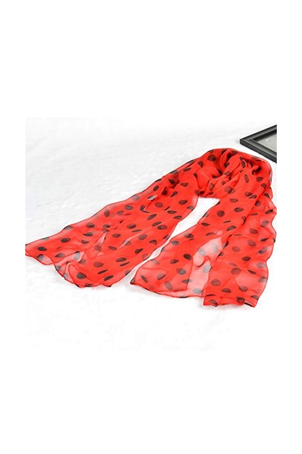 Dancila Dames Foulards En Soie Femmes Floral Imprimé Soie Mousseline De Soie Foulard Écharpe Wrap Foulards Foulard 155 * 50cm