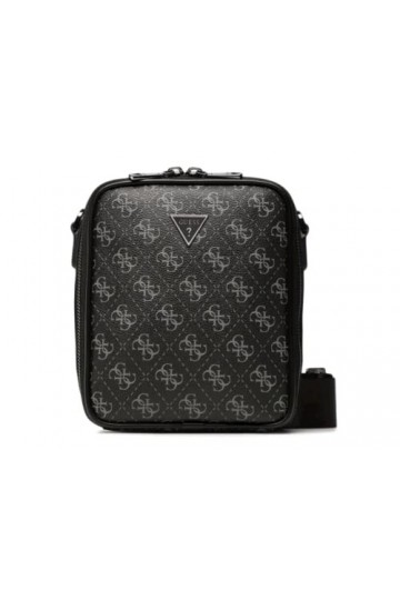 GUESS VEZZOLA Smart COMPAC, Bag Men, Beige/Brown, Taille Unique