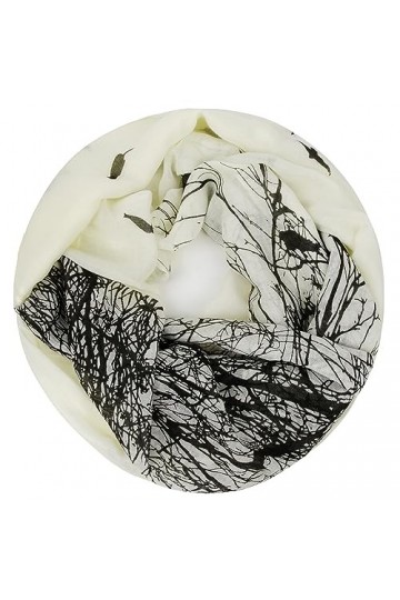 Gloop Écharpe tube pour femme - Couleur unie - Multicolore - Taille Unique