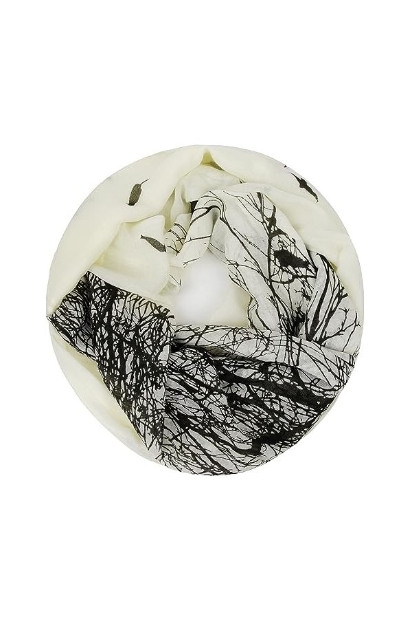 Gloop Écharpe tube pour femme - Couleur unie - Multicolore - Taille Unique