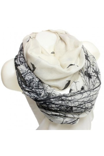 Gloop Écharpe tube pour femme - Couleur unie - Multicolore - Taille Unique