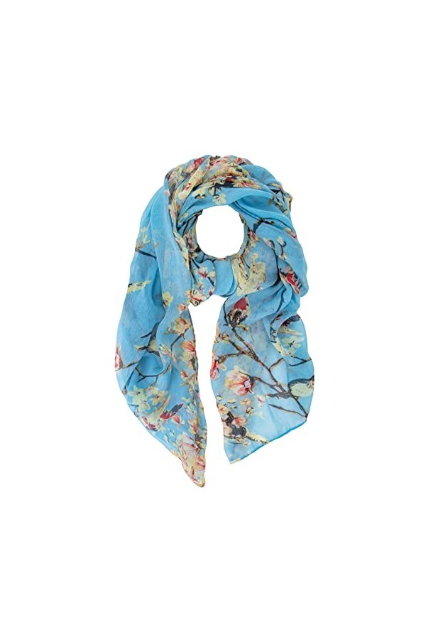 YSense Snug Femme Foulard Imprimé Femme Mode Foulard Long Écharpe Cou Écharpe Doux Châle Enveloppement Léger Écharpe