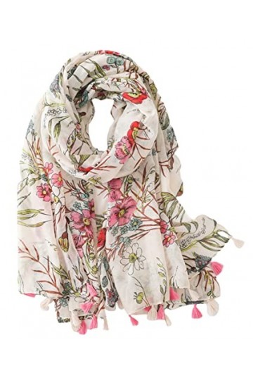 FAIRYGATE Echarpe Femme Hiver Femme Foulard Classique Écharpe Longue Carré Wrap de châle Etole Pashmina Châle Epaissi Echarpe